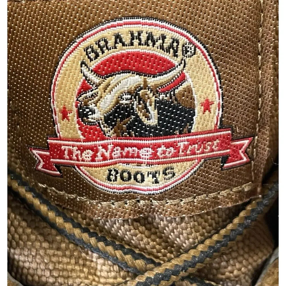 Brahma Bravo Men’s Work Boots Size 12W Waterproof Leather Soft Toe Oil Resistant